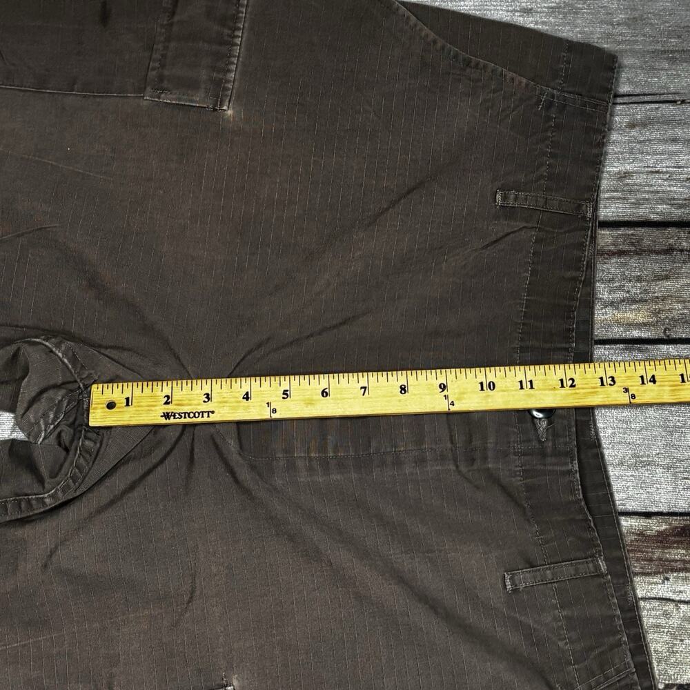 Propper Cargo Pants Brown Mens Size Large Reg 38/30 Baggy Combat Trouser Ripstop - Picture 5 of 11